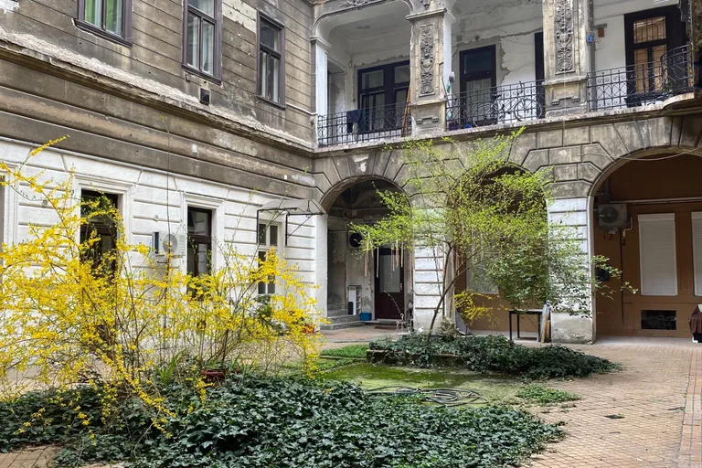 Budapest VI. kerületben 54 nm-es, 1 + 2 félszobás, földszinti, jó állapotú téglalakás eladó!