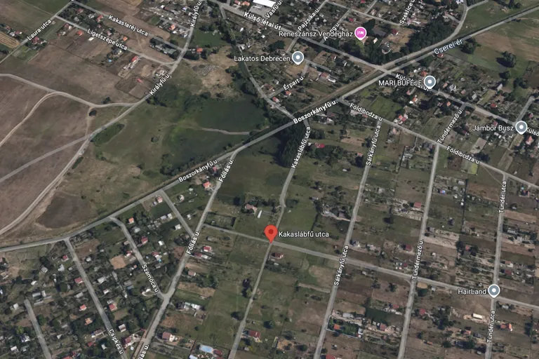 Debrecen művelés alól kivont zártkerti telek eladó