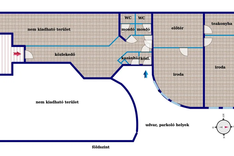Szeged Felsővároson komplett irodaház eladó